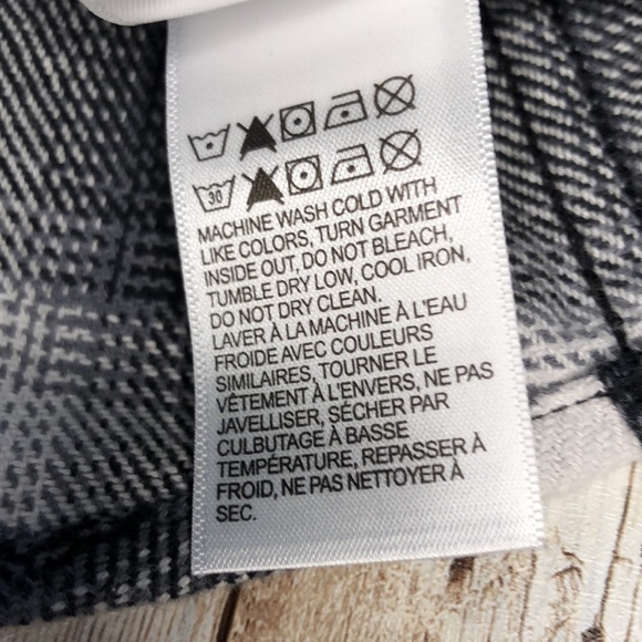 Lucky Brand Men's plaid flannel, spread collar, button frt, classic fit - sz L - Picture 12 of 13